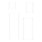 ABB SPA - ABB4TBP833267C0100 PS Telaio per modulari 750X750 136 MOD