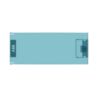 ABB SPA - ABB1SLM004100A1905 PORTA TRASPARENTE 12M MISTRAL41F