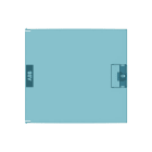 ABB SPA - ABB1SLM004100A1909 PORTA TRASPARENTE 24M / 48M MISTRAL41F
