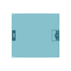 ABB SPA - ABB1SLM004100A1909 PORTA TRASPARENTE 24M / 48M MISTRAL41F