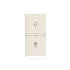 ABB SPA - ABBZ1803BB N2121.1 BB COVER SX SIMB.LUCE 1M, T.BIAN