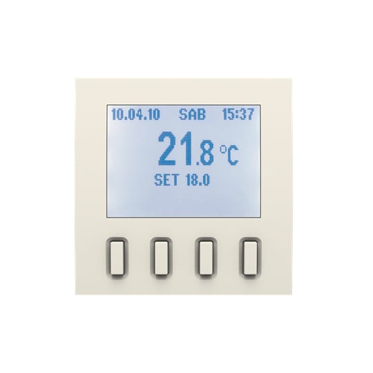ABB SPA - ABB2CSY244280R1202 RT/U 1.1.ZW TERMOSTATO CON DISPLAY, BIA.