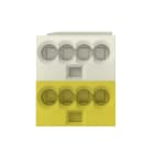 ABB SPA - ABBEC 733 2 ANSCHL.KL. SET MORSET.COLLEG. BIANC/GIAL