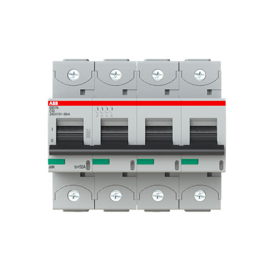 ABB SPA - ABBS120471 S804N-C50 INTERRUTTORE AUTOMATICO 36KA 4