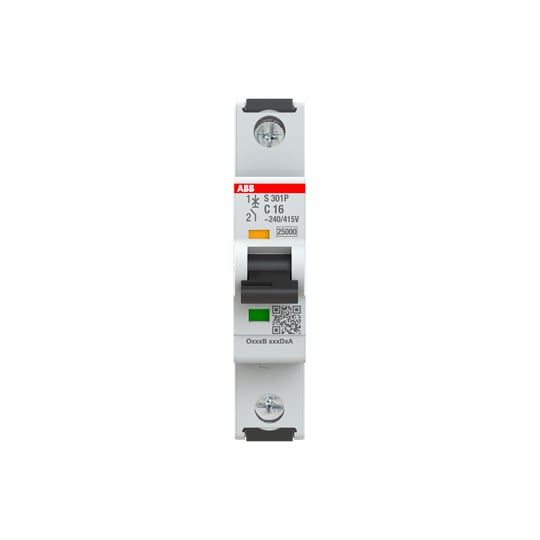 ABB SPA - ABBS301PC16 S301P C16 INTERRUTTORE AUTOMATICO 25KA 1