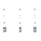 ABB SPA - ABB1SDA104750R1 KIT FC CUAL 2X120...240MM2 XT6 3PCS