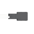 ABB SPA - ABB1SDA115575R1 SIDE CON+24V/INTBUS/NE/ZSICAB.XT2-XT4 W