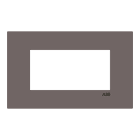 ABB SPA - ABBZ0410TP Z2474.1 TP PLACCA ACCIAIO TAUPE 4M