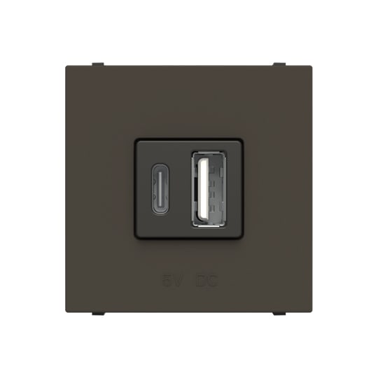 ABB SPA - ABBZ1166AN N2285.1 AN USB CARICAT. A+C 18W 230VAC 2