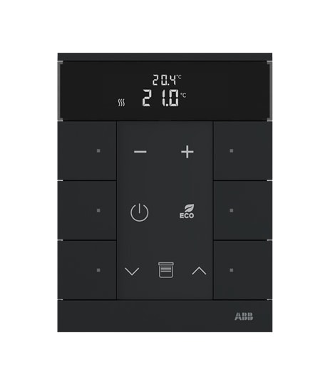 ABB SPA - ABB2CKA006220A0876 TENTON RTC 6 PULS. NERO OPACO