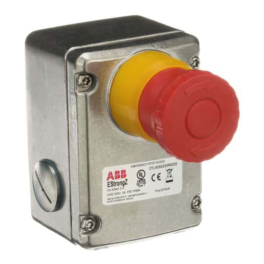 ABB SPA - ABB2TLA050220R0020 ESTRONGZ E-STOP 2NC/2NO, M20, SS