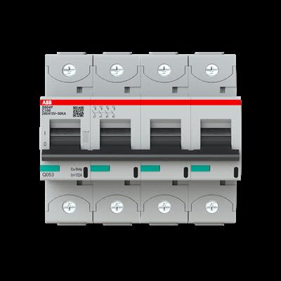 ABB SPA - ABBS804PC125 S804P-C125 INT.MAGNETOTERMICO 50KA 4P