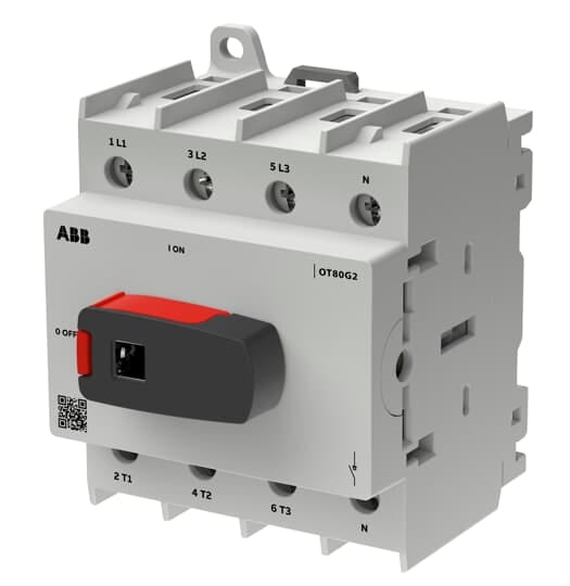 ABB SPA - ABBOT80G2-4BSN2 OT80G2-4BSN2 SEZ. FR2 BASE/DIN 4P