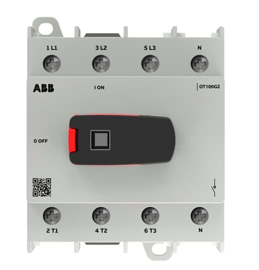 ABB SPA - ABBOT100G2-4BSN2 OT100G2-4BSN2 SEZ. FR2 BASE/DIN 4P AC-22