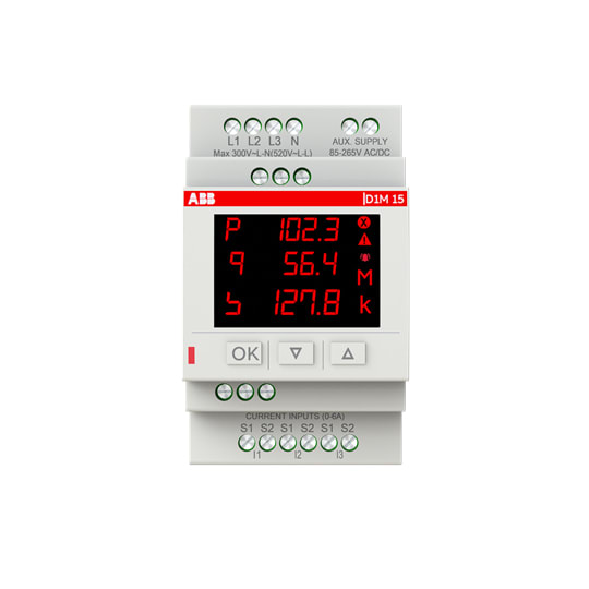 ABB SPA - ABBD1M15RS485 MULTIMETRO D1M 15 MODBUS RTU