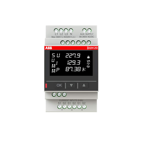ABB SPA - ABBD1M20RS485 MULTIMETRO D1M 20 MODBUS RTU