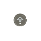 ABB SPA - ABBZ1706GR COPRITASTO GRIGIO SIMBOLO LUCE SBL-N2G
