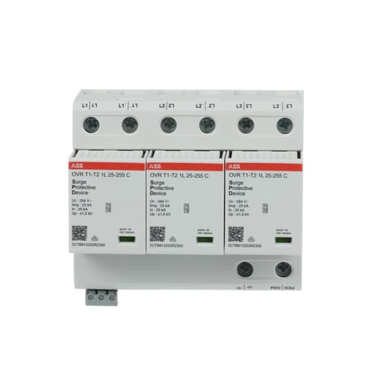 ABB SPA - ABBOVR123L75255TS OVR T1-T2 3L 75-255 P TS