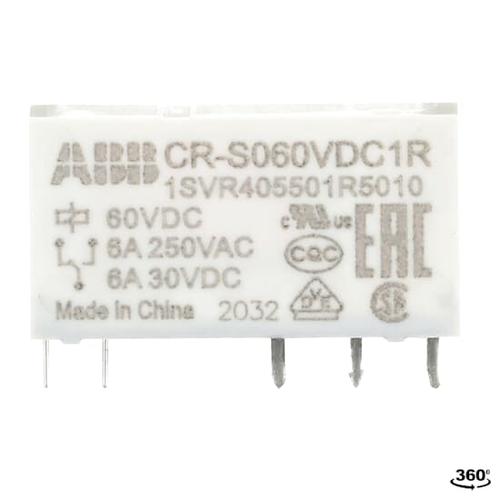 ABB SPA - ABBCRS060VDC1R CR-S060VDC1R REL? X ZOCCOLO 6 MM