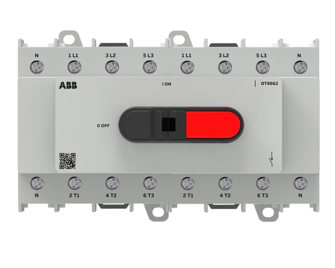 ABB SPA - ABBOT80G2-8BS OT80G2-8BS SEZ. FR2 BASE/DIN 8P