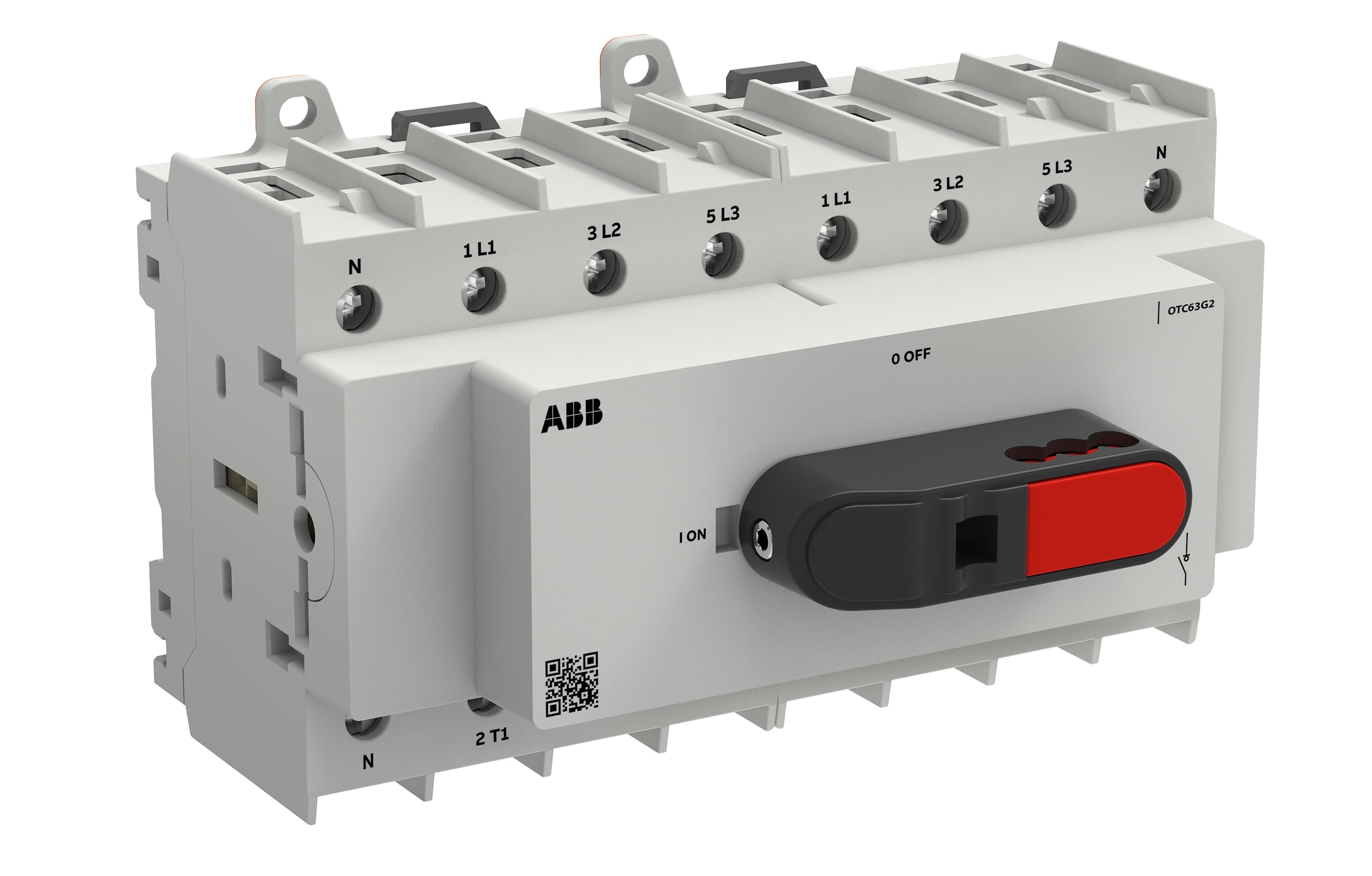 ABB SPA - ABBOTC63G2-4BS OTC63G2-4BS SEZIONATORE 4P COMMUTATORE 6