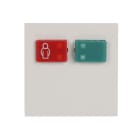 ABB SPA - ABB2CSH251615R2014 88885C3 Placca R&V Systevo Care Unit