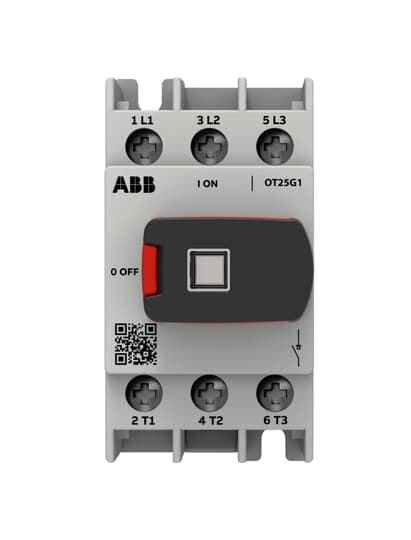 ABB SPA - ABBOT25G1-3BS OT25G1-3BS SEZ. FR1 3P BASE/DIN