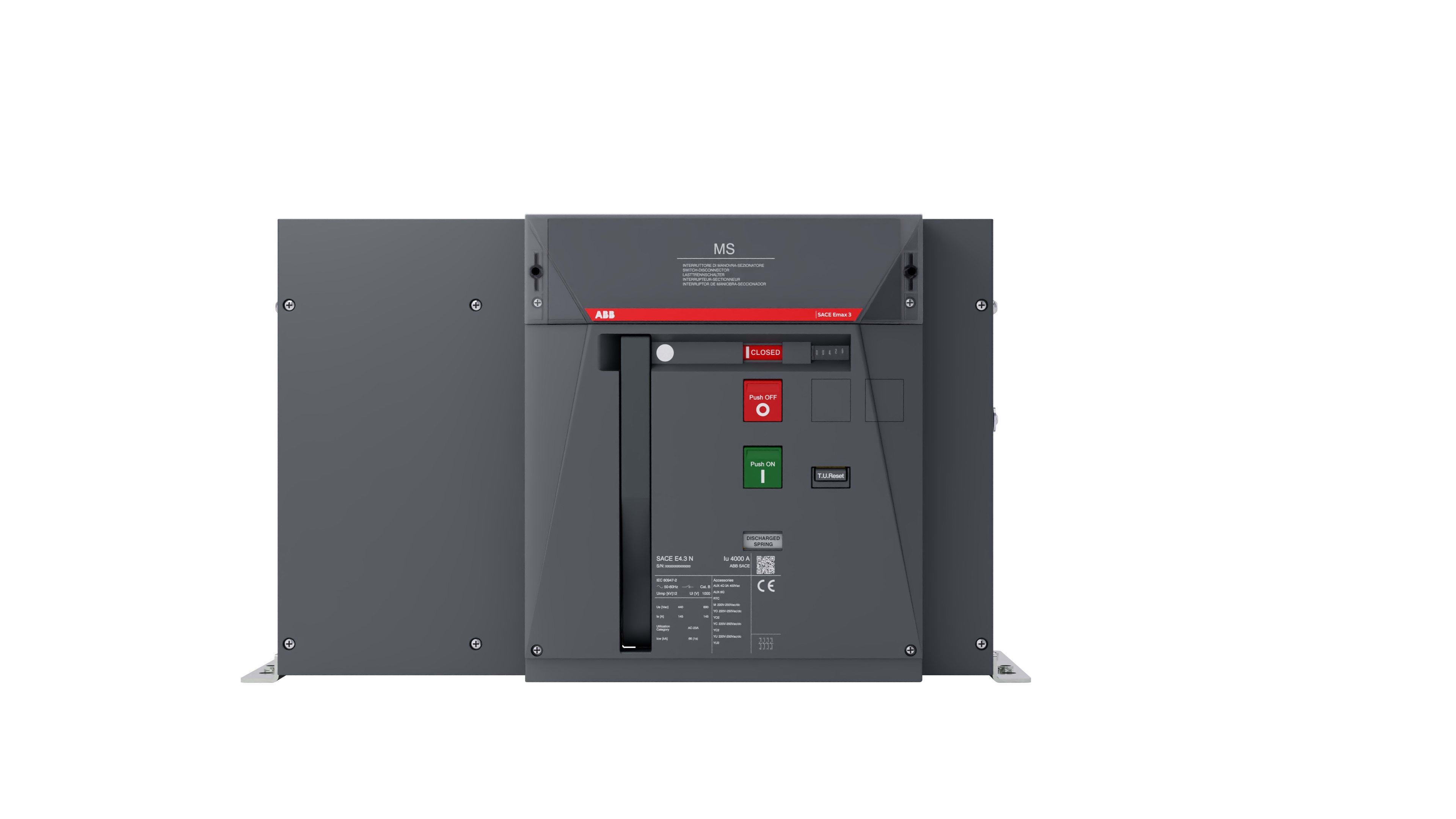 ABB SPA - ABB1SDA125951R1 E4.3N/MS 3200 4P FHR