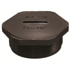 ABB SPA - ABBG4832220 TAPPO ESAGONALE M32 PA6 RAL9005