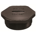 ABB SPA - ABBG4840220 TAPPO ESAGONALE M40 PA6 RAL9005