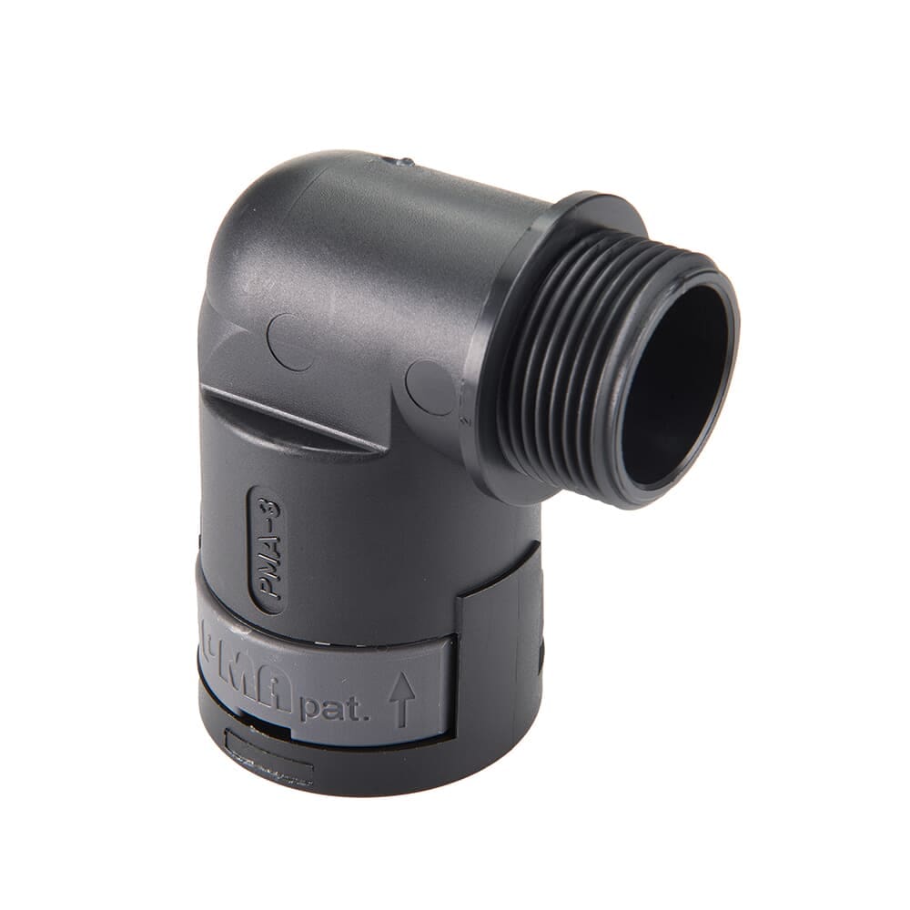 ABB SPA - ABBBVWD-M162GT RACC. 90G DN12 M16 PA6 BK IP66