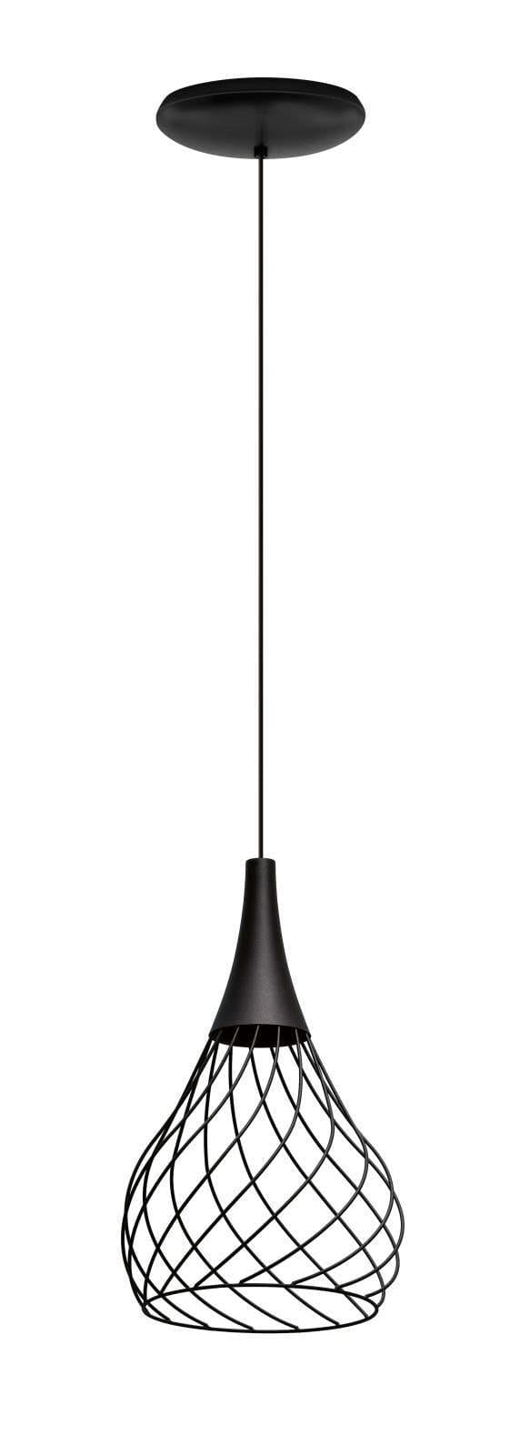 LINEA LIGHT-STILNOVO - SNV8140 MONGOLFIER SOSP.D260 16W WT NERO RA