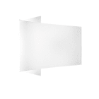 ROSSINI - RSSA.1075-B APPLIQUE IN VETRO BIANCO ACIDATO E27 IP20