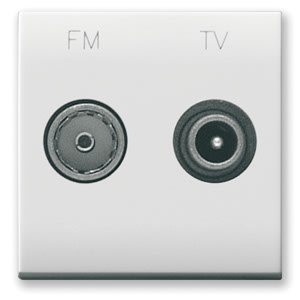 AVE - AVE441096/2PU PRESA TV/SAT DIRETTA 2 USC.DOMUS 2M