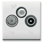 AVE - AVE441096/3PU PRESA TV/SAT DIRETTA 3 USC.DOMUS 2M