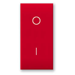 AVE - AVE442010RS/20A INTERRUTTORE 2P 20AX ROSSO S44 1M