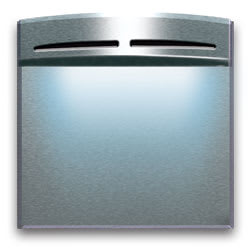 AVE - AVE443070B/2 SEGNAGRAD. LED BLU 12/230V ALLU 2M