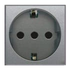 AVE - AVE443090TS PRESA SCHUKO P30 2P+T 16A ALLUM. 2M
