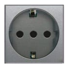 AVE - AVE443090TS PRESA SCHUKO P30 2P+T 16A ALLUM. 2M