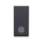 AVE - AVE445TLP TASTO SIMBOLO LAMPADA ILLU.TEKLA 1M