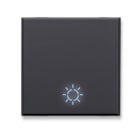 AVE - AVE445TLP/2 TASTO SIMBOLO LAMPADA ILLU.TEKLA 2M