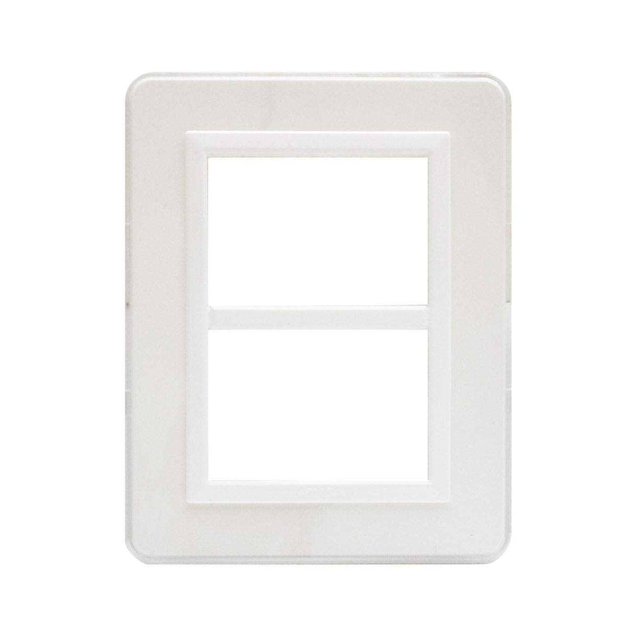 AVE - AVE44P033B PLACCA PERSONAL44 BIANCO 3+3M