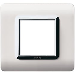 AVE - AVE44P32BLC PLACCA TECN.44 BIANCO CORN.CROMO 2M