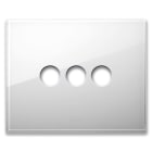 AVE - AVE44PVN03BL PLACCA NEW STYLE VETRO BIANCA 3COM