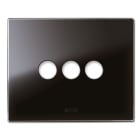 AVE - AVE44PVN03NAL PLACCA NEW STYLE VETRO NERO AS.3COM