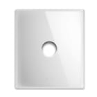 AVE - AVE44PVNT21BL PLACCA NEW STYLE VETRO BIANCA 1COM