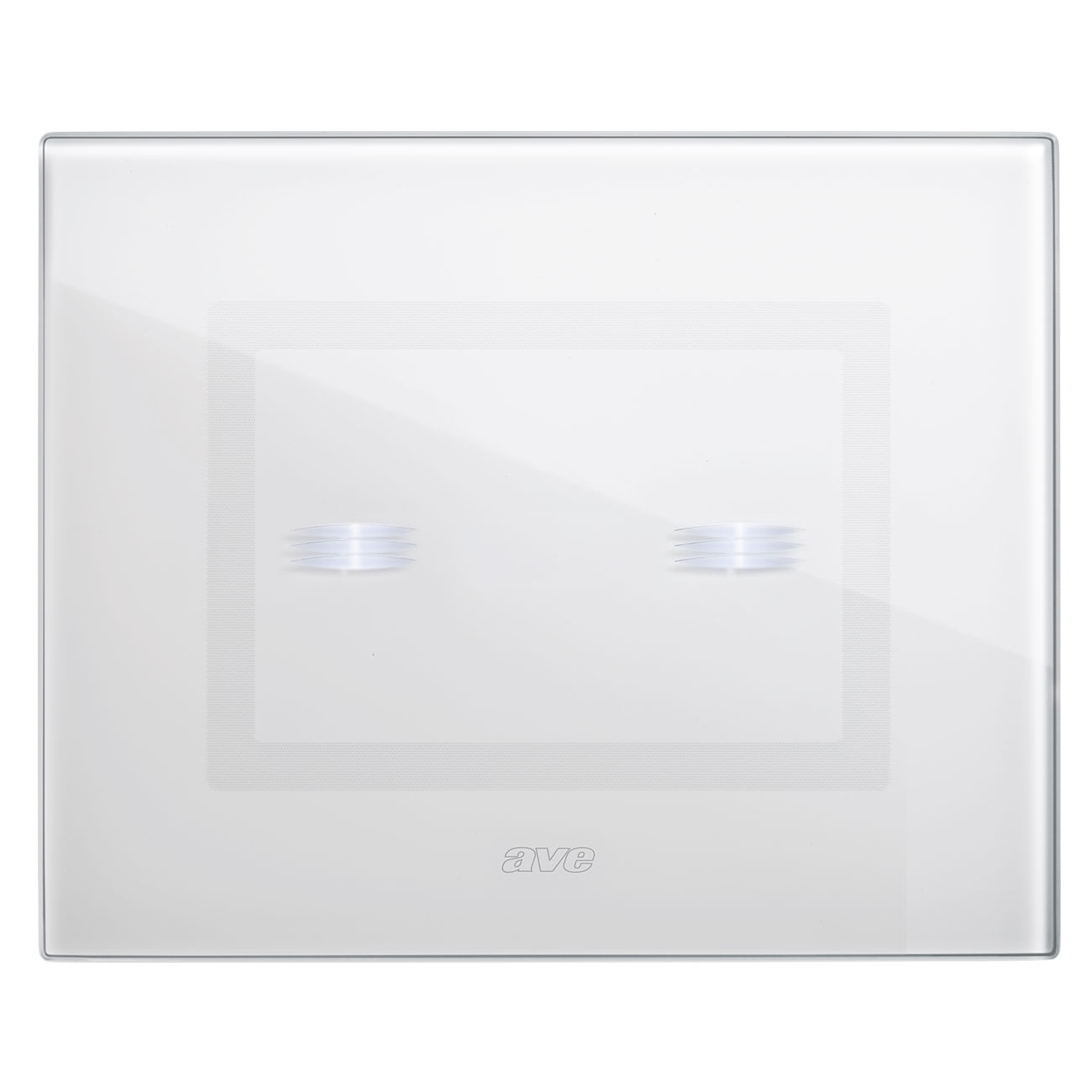 AVE - AVE44PVTC02BL PLACCA VERATOUCH BIANCA 2COM