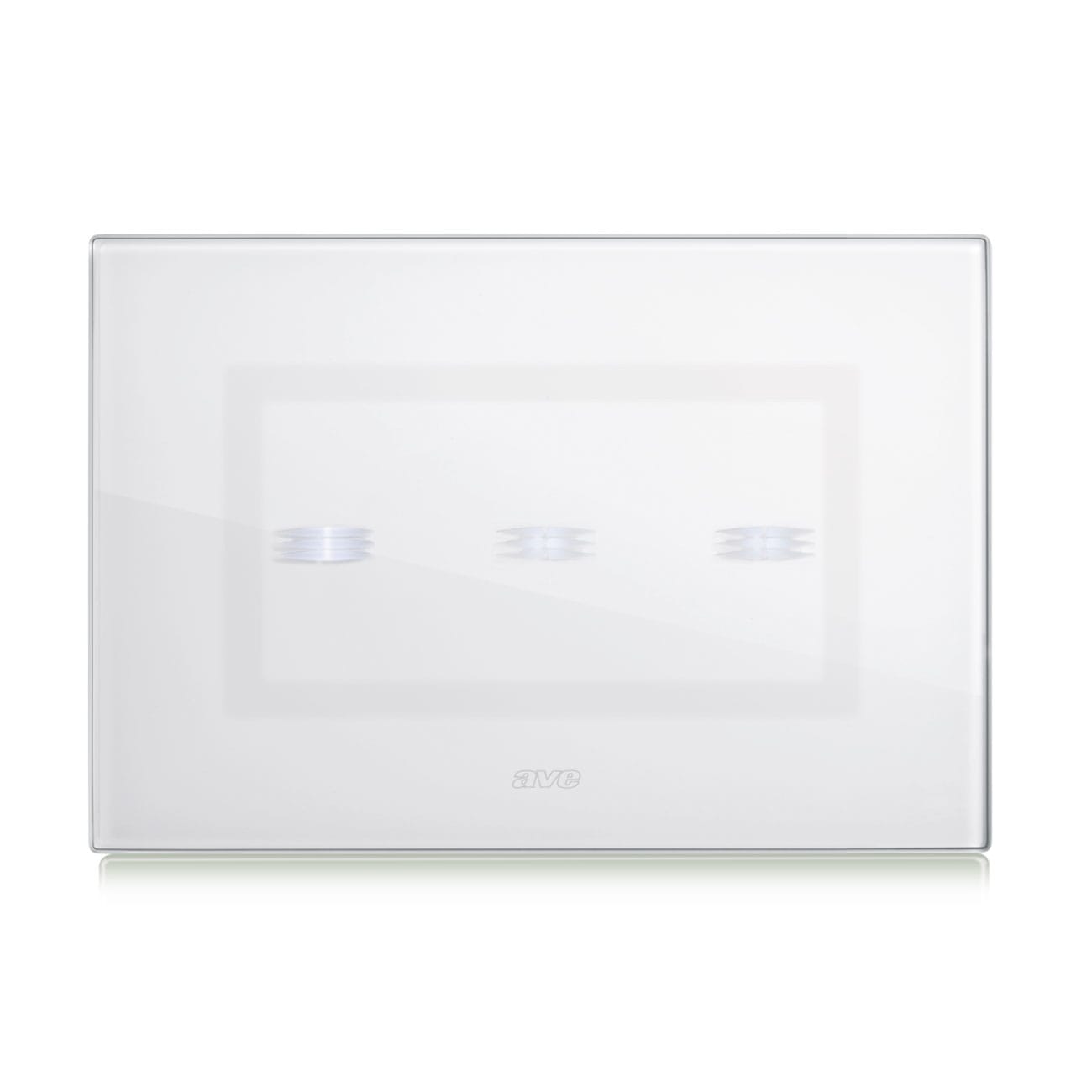 AVE - AVE44PVTC03BL PLACCA VERATOUCH BIANCA 3COM