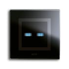 AVE - AVE44PVTC22NAL PLACCA VERATOUCH NERO ASSOLUTO 2COM