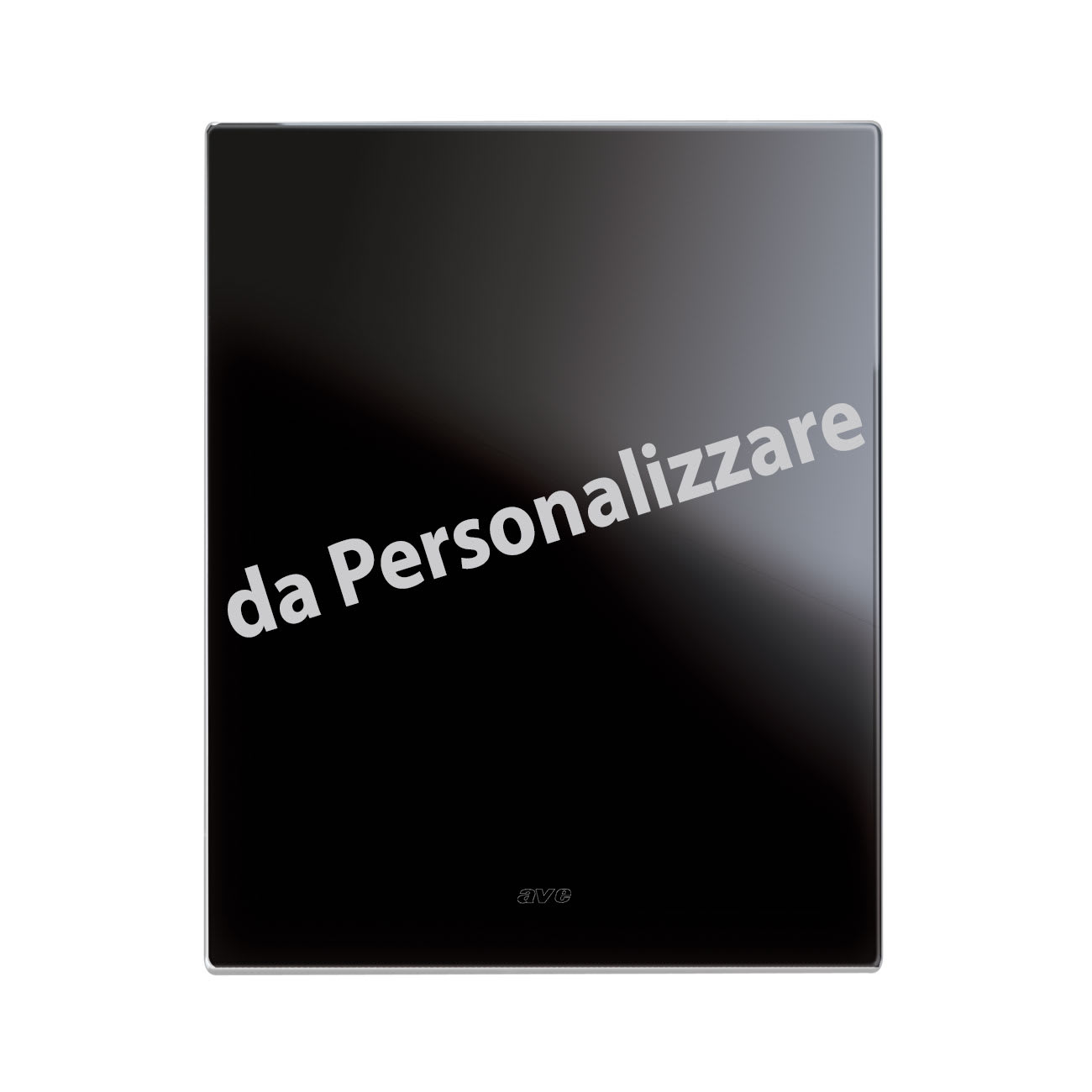 AVE - AVE44PVTC33NAL/XX PLACCA VERATOUCH PERS. NERO AS.3+3M